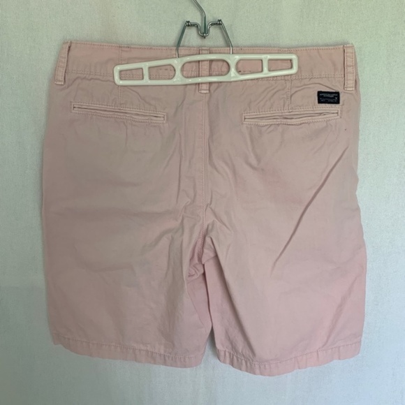 American Eagle / Pink Prep Length Flat Front Short size 33 my1 - Picture 4 of 8